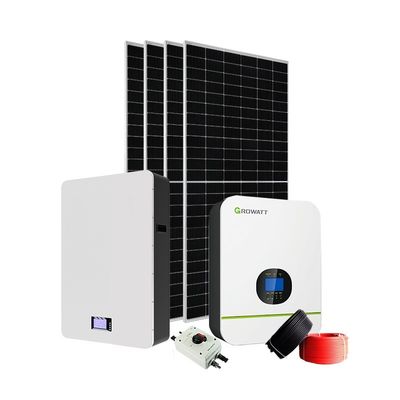 8KW 6KW 5KW 15KW 20KW Off Grid 10KW Συστήματα Ηλιακής Ενέργειας για Οικιακές Χώρες