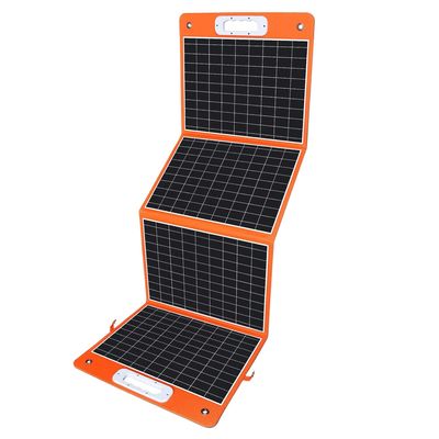 Μονοκρυσταλλικό ηλιακό πάνελ 100W για κατασκήνωση 21,5%-23,5% Απόδοση και OEM υποστηρίζεται