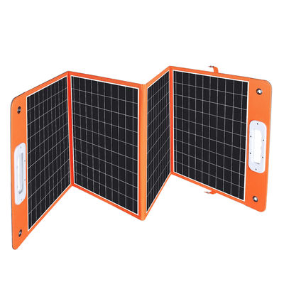 Φορητό ηλιακό πάνελ 100W 120W 200W 240W για υπαίθριο κάμπινγκ Διπλωμένο Μέγεθος 41.5*40.2*4cm