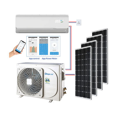 DEYE 12000BTU Υβριδικό ηλιακό κλιματιστικό Εύκολη εγκατάσταση 3510W