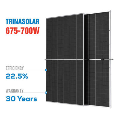 600w ηλιακό πάνελ trina 630w 650w 670w 700w μονάδα μονάδας 1ης κατηγορίας με αποθήκη στην ΕΕ