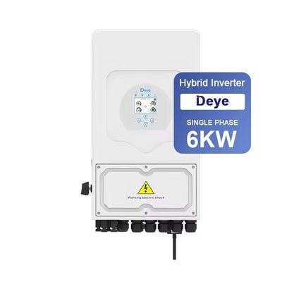 Deye 6kw Inverter SUN-6K-SG03LP1-EU Μία φάση ΕΕ έκδοση με και προστασία IP65