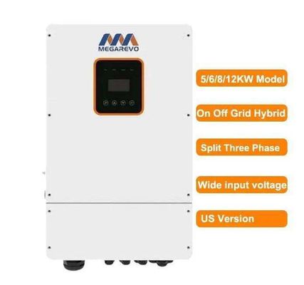5kw 6kw 8kw 10kw Mppt Ηλιακός μετατροπέας διαχωρισμένης φάσης 120v 240v 48v Χαμηλή συχνότητα