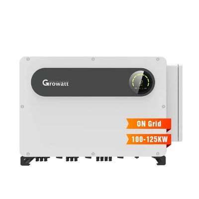 980,8% Growatt υψηλής ισχύος στο δίκτυο μετατροπέα MAX 100-125KTL3-X LV 100KW 110KW 125KW