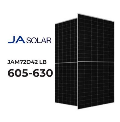 Ηλιακό πάνελ υψηλής ισχύος 620W με IP68 κιβώτιο συνδυασμού και γυαλί χαμηλού σιδήρου θερμοκρασίας 2,0 mm