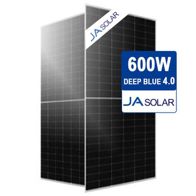 Jam72D40 Lb Deep Blue 4.0X Ηλιακό πάνελ 600W με ανωδικοποιημένο πλαίσιο από κράμα αλουμινίου