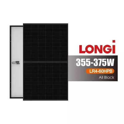 LONGi Hi-MO 4m LR4-60HPB 355-375M M6 9BB Μισό κύτταρο Μαύρο πλαίσιο Ηλιακά πάνελ 9BB Τεχνολογία