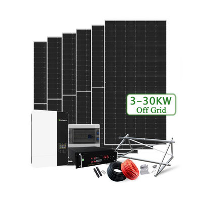 Σπίτι Ηλιακό Σύστημα 1kw 1.5kw 2kw 3kw 5kw 10kw με ODM υποστηριζόμενο Κιτ Ηλιακών Πανελών