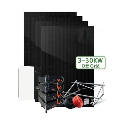 Σπίτι Ηλιακό Σύστημα 1kw 1.5kw 2kw 3kw 5kw 10kw με ODM υποστηριζόμενο Κιτ Ηλιακών Πανελών