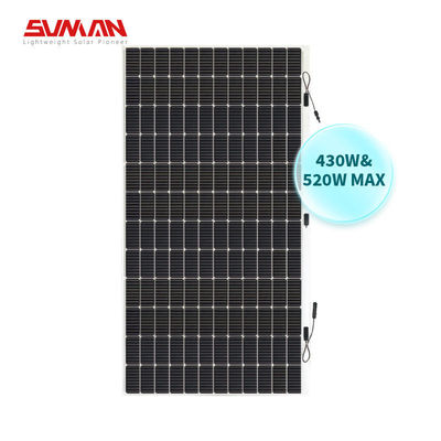 Μέγιστη ισχύς 430W/520W Μονοκρυσταλλικό ηλιακό πάνελ 100W 300W 330W 350W 400W 500W 1000W