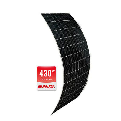 OEM παραγγελία υποστηρίζεται 100w ευέλικτο ηλιακό πάνελ για RV καραβάνι πλοίο γιοτ απομακρυσμένη περιοχή