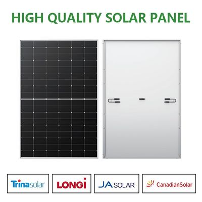 Συστήματα αποθήκευσης ενέργειας 10KW/15KW στο σπίτι που τροφοδοτούνται από ηλιακό πάνελ μονοκρυσταλλικού πυριτίου