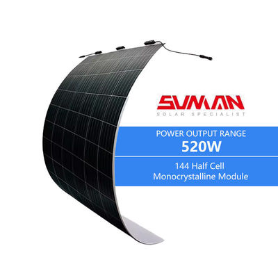 Max-Power Sunman EARC 430W/520W Ευέλικτα ηλιακά πάνελ με αποδοτικότητα 20,4%