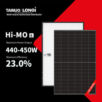 440W Longi Hi-mo 6 LR5-54HTB Ηλιακή φωτοβολταϊκή μονάδα Πίνακα Ηλιακή μονάδα με τεχνολογία N-TYPE