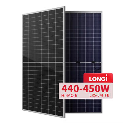 Ηλιακό πάνελ Longi LR5-54HTH 440-450M MONO 182mm N-Type 440W 445W 450W Hi Mo 6 PV Module