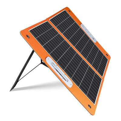 Μοντέλο αναδιπλούμενο 40W 60W 50W 30W 20W 10W 15W Ηλιακά πάνελ Power Bank για υπαίθριο κάμπινγκ