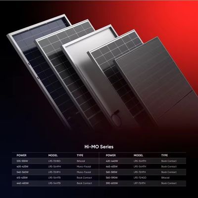182mmx182mm PERC Cell Longi 450W Μονοκρυσταλλικό ηλιακό πάνελ εξοικονόμηση ενέργειας για το σπίτι