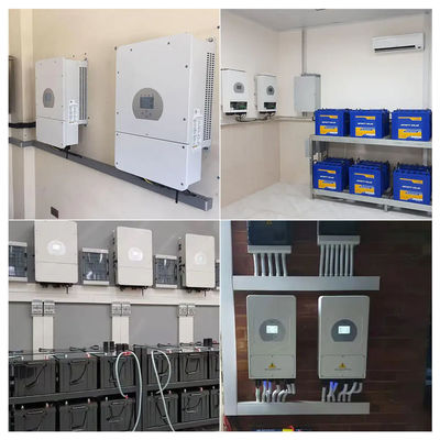 Τριφασικός ηλιακός μετατροπέας 5Kva 8Kw 10Kw 12Kw με συχνότητα εξόδου Wifi 50/60Hz