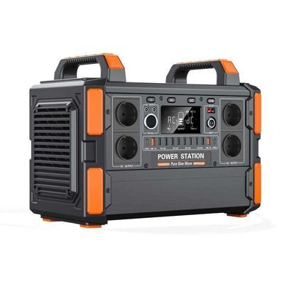 FlashFish 1000w Lifepo4 Λιθίου Σιδήρου Φωσφορικής μπαταρίας σταθμός παραγωγής ενέργειας με ηλιακό πάνελ