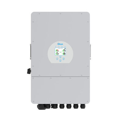 Μετατροπέας Deye Υβριδικός μετατροπέας 10kw 12kw 20kW EU Τρία Φάση 2 MPPT χαμηλής τάσης μπαταρία