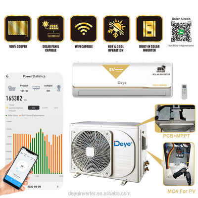 Ηλιακή μονάδα κλιματισμού 12000BTU 18000BTU 24000BTU