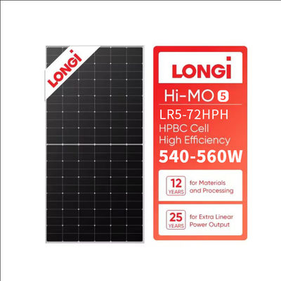 LR5-72HPH 535M 535w 540w 550w Μονόκυτταρική ηλιακή φωτοβολταϊκή μονάδα με ανοχή ισχύος 0-3%