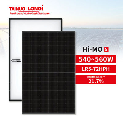 LR5-72HPH 535M 535w 540w 550w Μονόκυτταρική ηλιακή φωτοβολταϊκή μονάδα με ανοχή ισχύος 0-3%