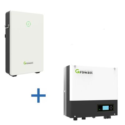 Διάρκεια κύκλου 6000 95% DoD GBLI6532 Growatt μπαταρία λιθίου με ενσωματωμένη προστασία BMS