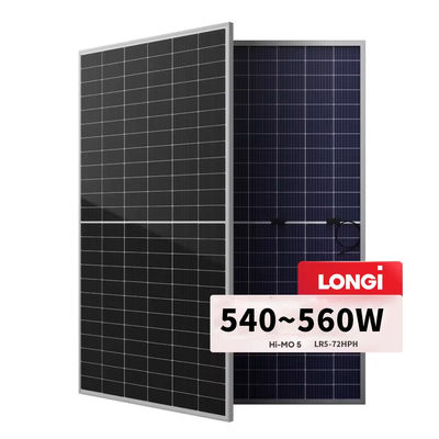 LONGI Ηλιακό Πίνακα Hi-MO5 MLR5-72HBD 540-560M Half Cut Mono Τεχνολογία και Ανταγωνιστική