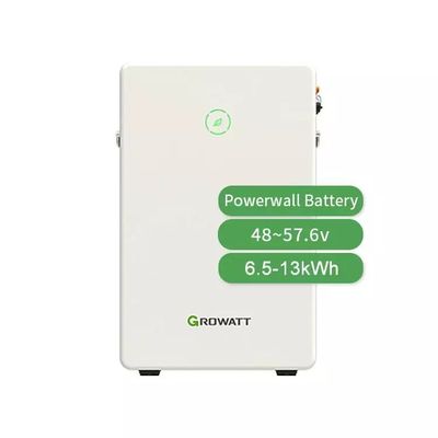 Πιο δημοφιλής Growatt μπαταρία GBLI6532 6.5kw 51.2v μπαταρίες λιθίου για Off Grid Ηλιακό Σύστημα