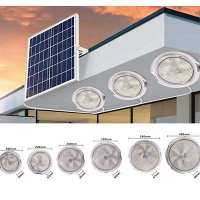 Ηλιακή ενέργεια 300W υψηλή φωτεινότητα εσωτερικό φως οροφής LED με έλεγχο φωτός