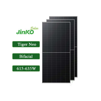 400W 420W 425W 430W 435W 440W 450W Tiger Neo N-Type Όλες οι μαύρες ηλιακές μονάδες Jinko