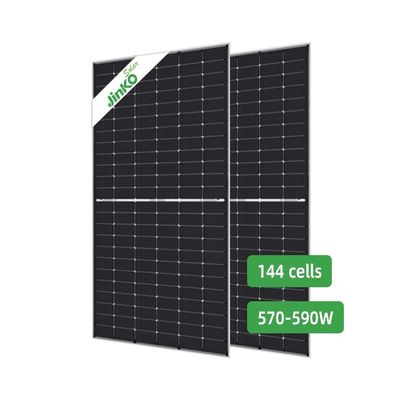 Jinko Tiger Neo 570W-590W Μονοπρόσωπο ηλιακό πάνελ κατάλληλο για διάφορες εφαρμογές