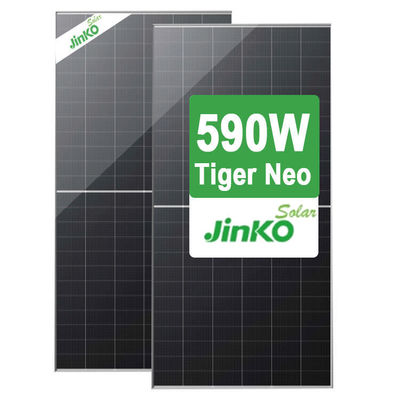Μονό ηλιακό πάνελ τύπου N Jinko 550w 555w Tiger Neo 72HL με IP68