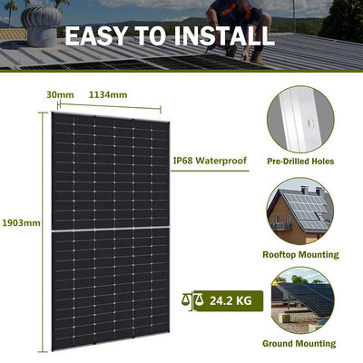 Jinko Solar 565-585W Tiger Neo N-type φωτοβολταϊκές μονάδες με 144 κυψέλες και ανοχή ισχύος