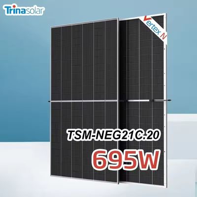 Trina Solar Vertex NEG21C.20 Διοπτικές φωτοβολταϊκές μονάδες 665W 670W 675W 680W 690W 700W