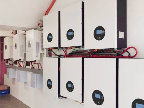 Powerwall 5kWh Home Lithium Battery Pack για υβριδικό δίκτυο σύνδεσης ηλιακού συστήματος