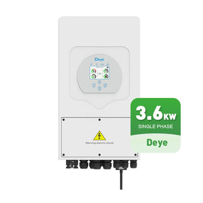 Υβριδικός Ηλιακός Μετατροπέας Deye 5KW 6kw SUN-6K-SG03LP1-EU Μονό φάση Mppt Wifi Inverter