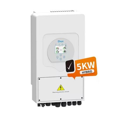 Προστασία IP65 6kw Μονόφάση Υβριδικός Ηλιακός Μετατροπέας για Οικιακό Ηλιακό Σύστημα Ενέργειας