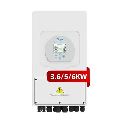 8KW Υβριδικός Ηλιακός Μετατροπέας SUN-8K-SG03LP1-EU για συχνότητα εξόδου 50Hz/45Hz-55Hz από Deye
