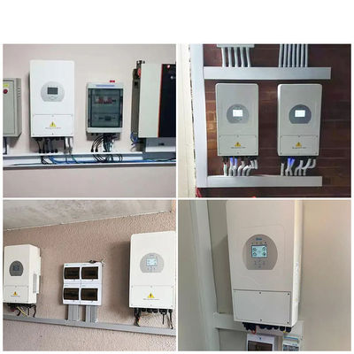 Υβριδικός ηλιακός μετατροπέας Highly Deye 5KW 6kw SUN-6K-SG03LP1-EU