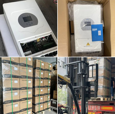 Προηγμένη τεχνολογία Deye SUN-6K-SG03LP1-EU 48V DC AC μετατροπείς για τρεις φάσεις