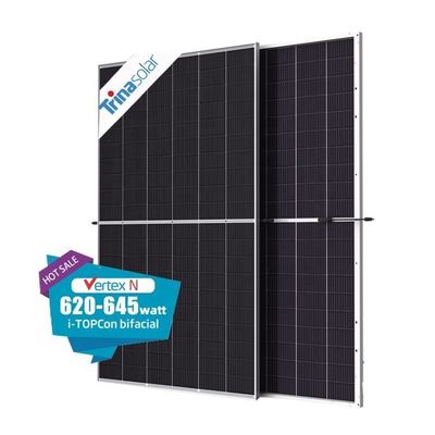 Ηλιακό σύστημα Trina Solar TSM-NEG20C.20 620-645W Μονό-πλεονεκτική ηλιακή μονάδα διπρόσωπου τύπου N