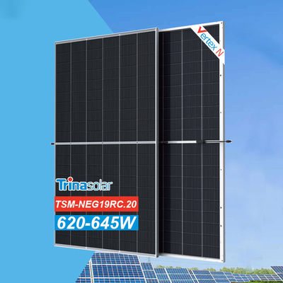 Ηλιακό σύστημα Ηλιακό πάνελ Τρίνα 605W 610W 615W 620W 640W Half Cut 650W 660W 670watt