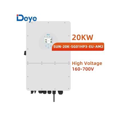 Εμπορικός μετατροπέας 50kW DEYE SG01HP3 Ηλιακός μετατροπέας για υβριδικό ηλιακό σύστημα