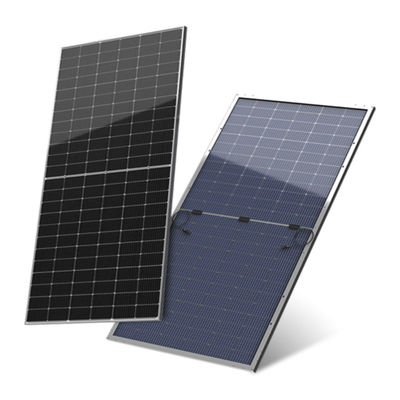 210mmx210mm Μέγεθος κυψελών 620W-645W Διπλό γυάλινο μονοκρυσταλλικό ηλιακό πάνελ με 25- -20C