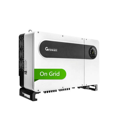 Ενίσχυρος Growatt 100kw Ηλιακός Εναλλάκτης στο Δίκτυο MAX100-125KTL3-X LV για Συστήματα Ηλιακής Ενέργειας