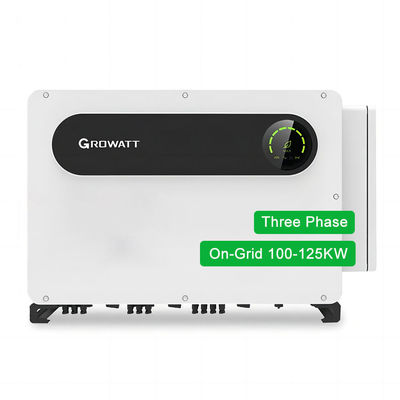 Αρχική Ηλιακή Ενέργεια Growatt MAX 125KTL3-X LV Stackable Inverter με προηγμένη τεχνολογία