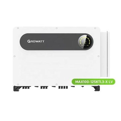 110 kW Growatt Max 110KTL3-X2 LV On Grid Ηλιακός μετατροπέας με και επικοινωνία WIFI/RS485