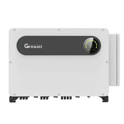 Growatt MAX 100KTL3-X2 LV Grid Tied 100kw Ηλιακός μετατροπέας με 8 MPPT και σχεδιασμό χωρίς ασφάλειες